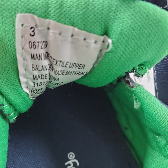 Koala Kids Navy and Green Sneakers with Velcro - Picture 5 of 8